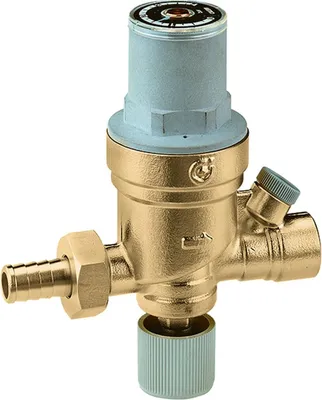 Produktbild von Caleffi Füllarmatur 1/2" mit Manometer