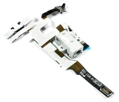 Produktbild von Kopfhörerlautstärke für iPhone 4s Flex in Weiß im 3er-Pack