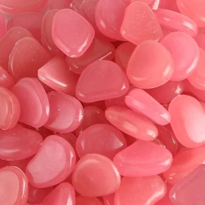 Imagen del producto de Piedras brillantes, 200 unidades, fluorescentes, para jardín y acuario