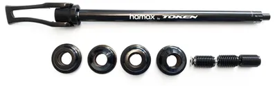 Image de Axe Traversant 12mm Universel Pour Remorque Vélo - Compatibilité étendue - Hamax