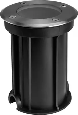 Produktbild von Spectrum LED LUKKA CONNECT GU10 Bodenstrahler IP67 Gartenspot max. 4W grau rund