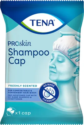 Produktbild von Haarwaschhaube mit Shampoo - Effektive Reinigung in einem Schritt