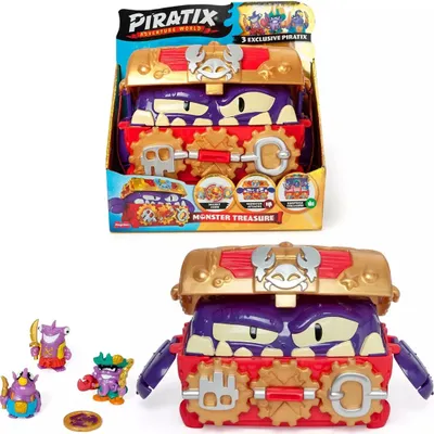 Produktbild von PIRATIX 0394 Spielset Monsterschatz