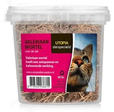 Produktbild von Utopia Valeriaanwortel Kat - Bestrijdingsmiddelen voor Katten