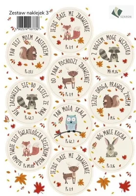 Image de Lot d'autocollants - Animaux - Szaron
