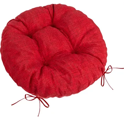 Produktbild von Sitz LADA rund gesteppt - Durchmesser 40 cm - Rot