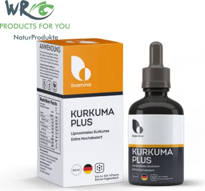 Produktbild von Kurkuma Plus 42% vyšší biologická dostupnost Tekutá kurkuma Novinka