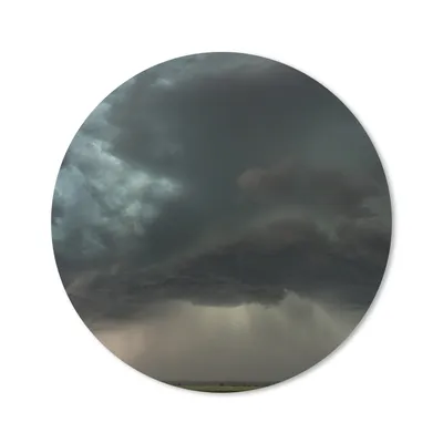Produktbild von MuchoWow® Mauspad Mousepad Dunkle Wolken im amerikanischen Bundesstaat Colorado 30x30 cm - Mousepads - Maus Mat - Pad - Mausunterlage - Tischunterlage - Schreibtischmatten