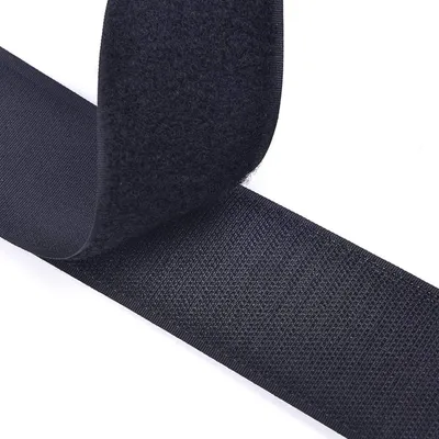 Produktbild von Jumada's - Klettverschluss - Klettband - selbstklebend - selbstklebend - Basteln - DIY - 5m x 2cm - Schwarz