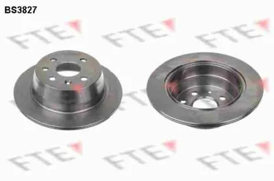 Produktbild von 2x FTE Bremsscheibe Hinterachse Ø 260mm für OPEL