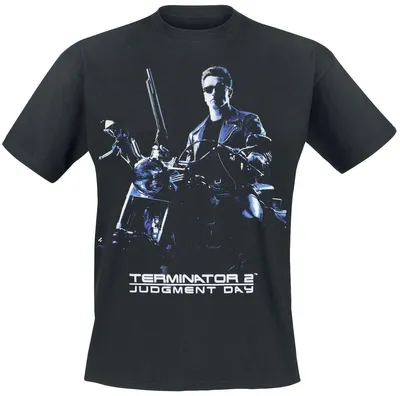 Produktbild von Terminator T-Shirt Herren 2 - Judgement Day schwarz L