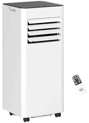 Produktbild von HOMCOM Mobile Klimaanlage 3-in-1 Klimagerät mit 2 Geschwindigkeiten, Timer
