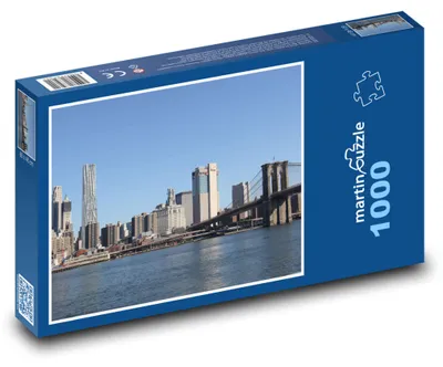Obrázok produktu pre Puzzle 1000 New York - panoráma mrakodrapov - martinpuzzle