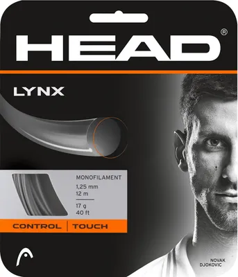 Zdjęcie produktu dla Head Racket Lynx 12 M Pojedyncza struna tenisowa Czarna 1,25 mm Czarna 1,25 mm