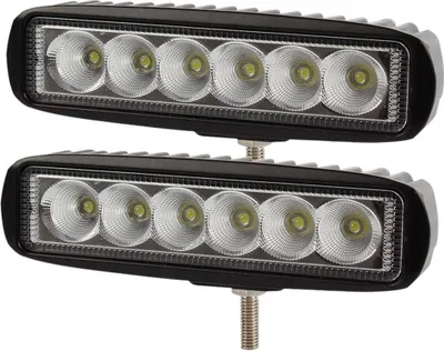 Produktbild von Greenmigo 2X 18W Arbeitsscheinwerfer Auto LED Zusatzscheinwerfer Arbeitslicht LED Light Bar Wasserfest IP67