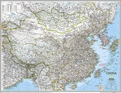 Obrázek produktu pro National Geographic Mapa Číny, Planokarte