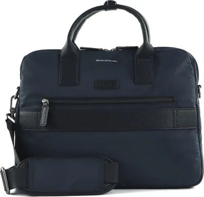 Image de PICARD serviette sac à épaule bandoulière pour ordinateur portable S'pore Business Bag Navy bleu marine
