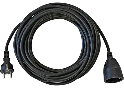 Immagine prodotto di brennenstuhl® 1162200 Prolunga in plastica - 10 m, nero, H05VV-F 3G1,5