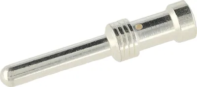 Image de HARTING E-Crimp-Contact de commutation Broche de contact (M) 2,5 mm² AWG14 argent, 1 pièce Matériau Alliage de cuivre - 1 pièce