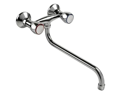Produktbild von Waschtischarmatur Balletto (85014) Waschtischarmatur, 100mm, Ram. 25cm, Keramikventil, Chrom