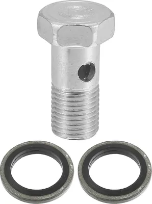 Produktbild von Auto-Bremsleitungsfittingsadapter, 1,26" Länge, M12x1,25 Hohlschraube