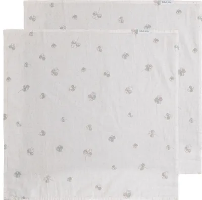 Produktbild von Baby's Only Swaddle Tender - 2-pack - Clover - 65x65 cm