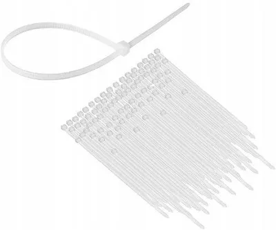 Produktbild von Orno Kabelbinder 4,8x250mm transparenter Beutel (100) - 4113407