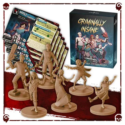 Image de Lobotomy 2 Criminally Insane Ward - Extension de jeu de société - Édition ENG