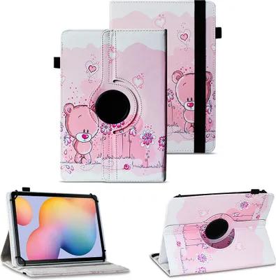 Produktbild von Tablet Hülle für Samsung Galaxy Tab A7 10.4 360° Drehbar Case Cover Stand SchutzFarben:Motiv 1