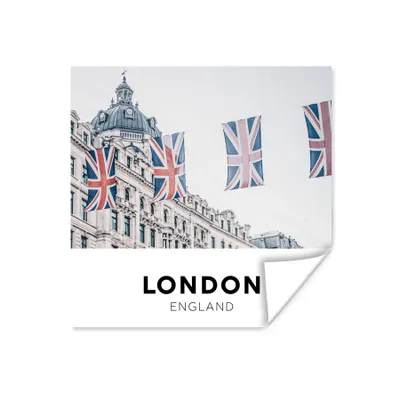Produktbild von MuchoWow® Poster London - Flagge - England 100x100 cm - Babyzimmer