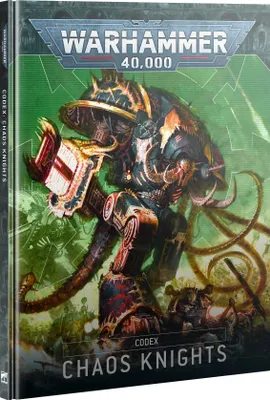 Produktbild von Warhammer 40.000 Chaos Knights Codex Englisch