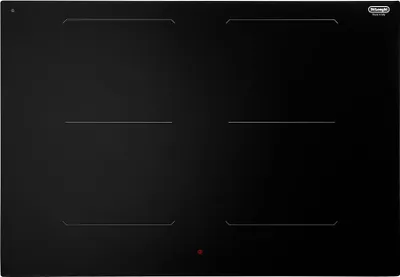 Image de De'Longhi SLI 754 Table de cuisson noire Intégrée 75 cm Table de cuisson à induction de zone 4 zone(s)