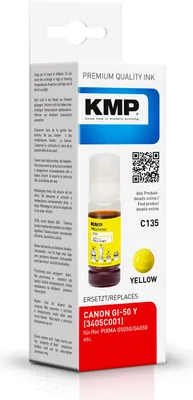 Produktbild von KMP C135, Gelb, 70 ml, 1 Stück(e), 7700 Seiten