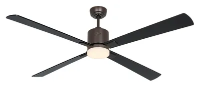 Immagine prodotto di Ventilatore da soffitto ECO NEO III 152 Bronzo - Nero/Teak WiFi con luce