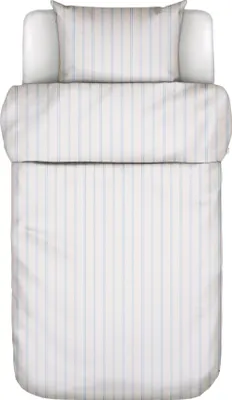 Produktbild von Marc O' Polo Bio-Baumwoll-Bettwäsche-Garnitur  Olin Farbe Calm blue Größe 155x220+80x80