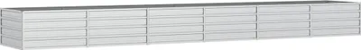 Produktbild von vidaXL Garten-Hochbeet 480x80x45 cm Verzinkter Stahl Silber
