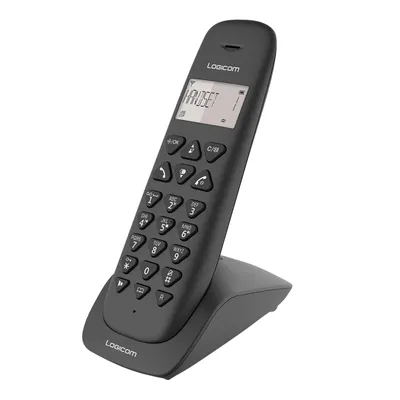 Image de Téléphone fixe avec répondeur Technologie GAP Logicom Vega 155T Noir