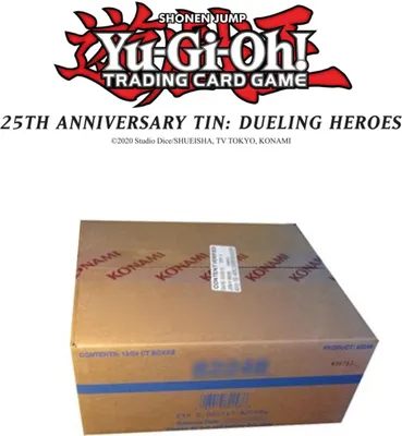 Produktbild von Yu-Gi-Oh! 25th Anniversary Tin Dueling Heroes Case deutsch