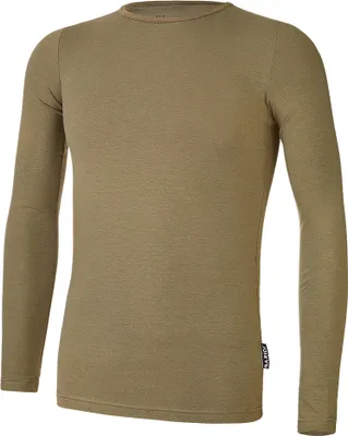Produktbild von T-Shirt lange Ärmel dünn Outlast® - khaki, 158