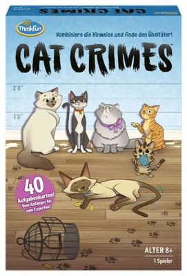 Obrázek produktu pro ThinkFun Cat Crimes, Stolní hra, Strategie, 8 rok/roky