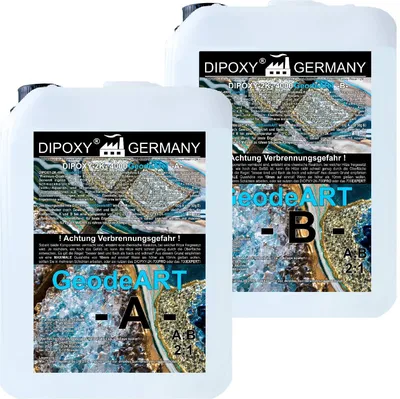 Epoxidharz 2,25 kg glasklar geruchsarm für Geoden & River Tables
