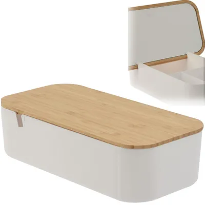 Zdjęcie produktu dla Organizer do makijażu z lustrem