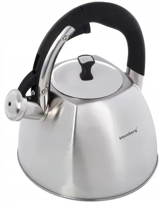 Produktbild von Klausberg Wasserkocher KB 7015 Edelstahl mit Pfeife Induktion