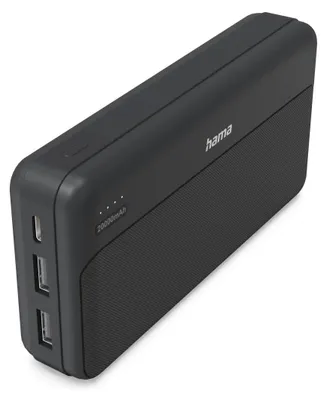 Produktbild von Hama Pocket 20, 20000 mAh, Lithium Polymer (LiPo), Anthrazit