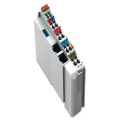 Produktbild von WAGO 750-628 Kopplermodul zur Busverlängerung, lichtgrau