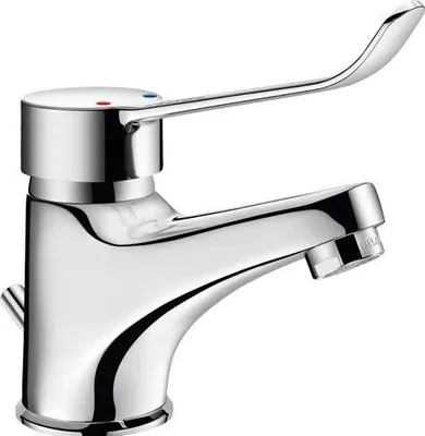 Produktbild von Delabie EHM für WT H60mm, Zugstangenablaufgarnitur, Hygienehebel