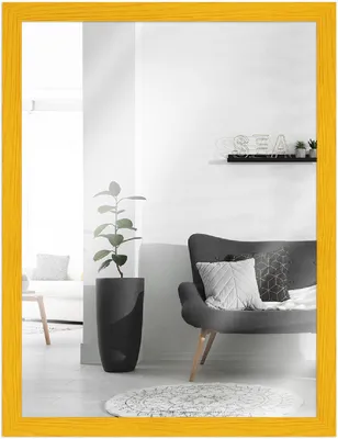 Produktbild von MendeFrames Wandspiegel H300 Klassisch 30x40 cm gelb
