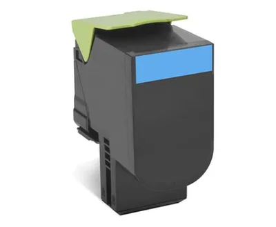 Produktbild von Toner Lexmark Cyan, 1000 Stron, Standardowa Wydajność, 70C20C0