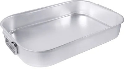Produktbild von Bratpfanne, rechteckig, Aluminium, 49-65 cm Länge wählbar : 60 cm Variante: 60 cm