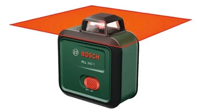 Produktbild von BOSCH PLL 360-1 Linienlaser – Inklusive Bedienungsanleitung, Schutzkoffer und Batterien